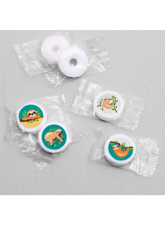 Big Dot of Happiness 108-Piece Let's Hang Candy Sticker  - Image 3
