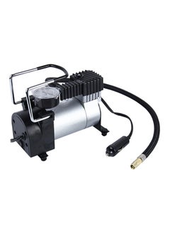 Air Compressor With Pressure Gauge And Three Nozzle Adapters