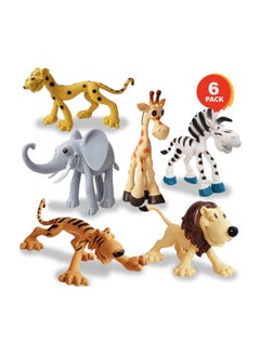 Metro Toy'S & Gift 6-Piece Animal Figure Set  - Image 2