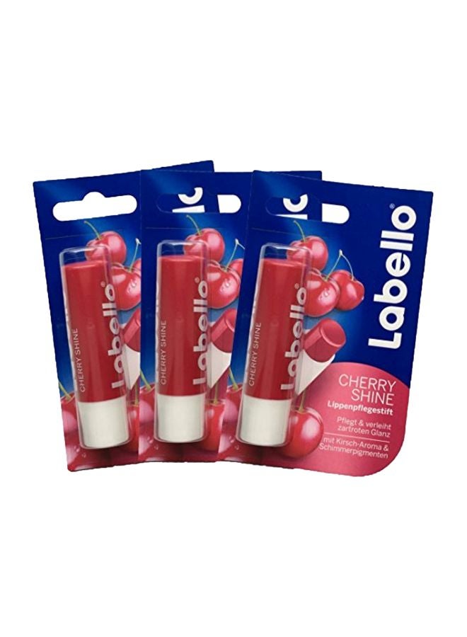لابيلو مجموعة العناية بالشفاه بالكرز اللامع، مكونة من 3 قطع 4.8جرام - Image 1