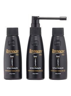 Revivogen Pack Of 3 Scalp Therapy Thinning Hair Solution 60ml  - Image 1