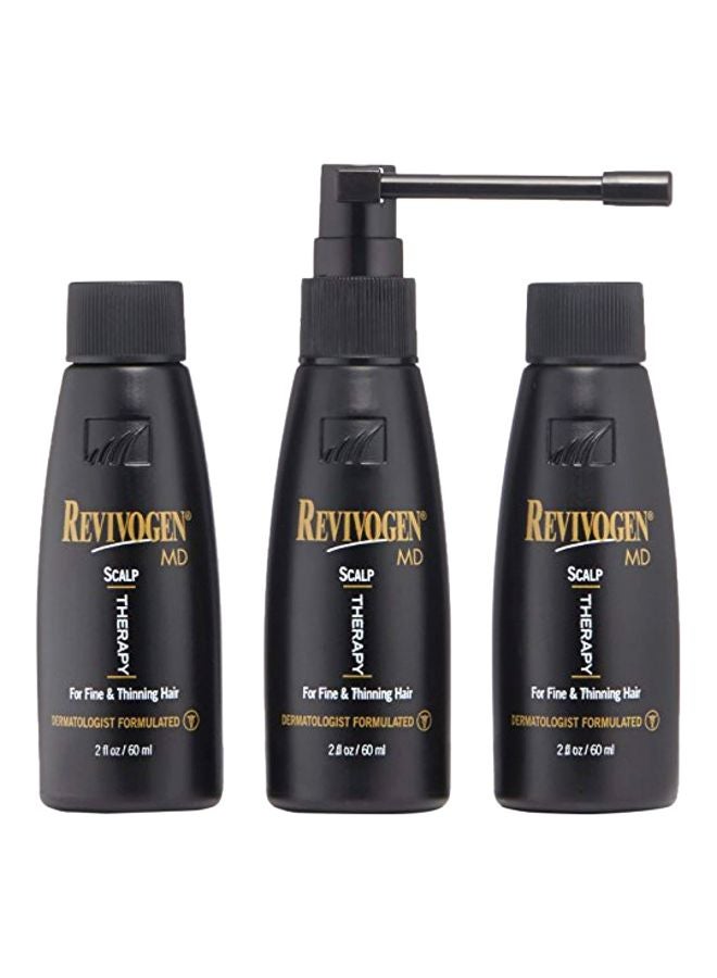 Revivogen Pack Of 3 Scalp Therapy Thinning Hair Solution 60ml - Image 1