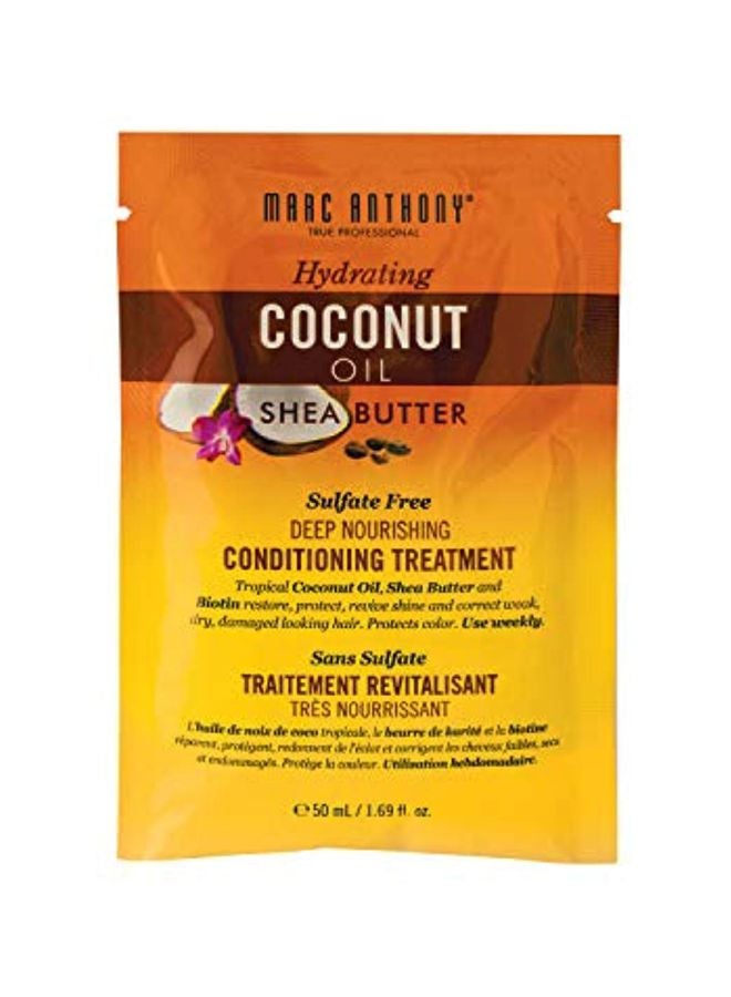 MARC ANTHONY - Hydrating Coconut Oil And Shea Butter Deep Nourishing Conditioning Treatment 50ml - Image 1
