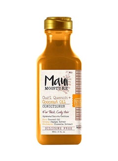MAUI MOISTURE Curl Quench Plus Coconut Oil Conditioner 385ml  - Image 1