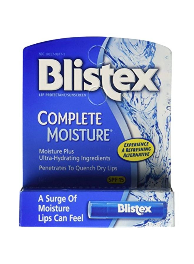 Blistex Pack Of 3 Complete Moisture Lip Balm SPF15