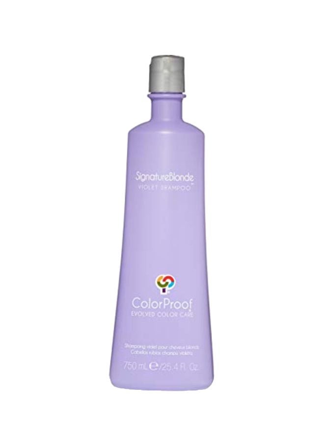 ColorProof Signature Blonde Violet Shampoo 750ml - Image 1