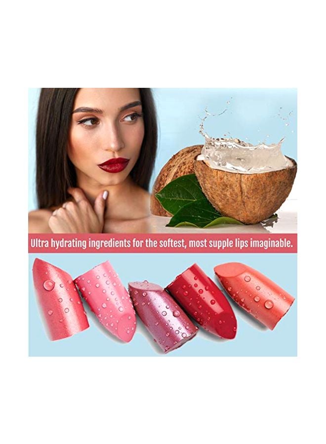 BaeBlu Organic Shiny Lipstick Hibiscus - Image 5