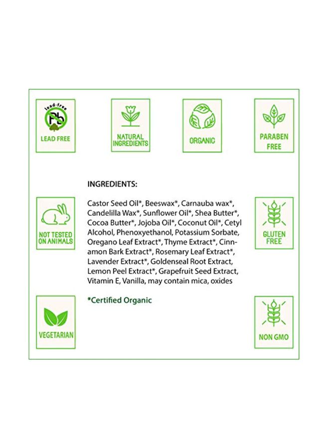 سكين 2 سبيريت أحمر شفاه لامع بوتانيكال شيري بالم - Image 4