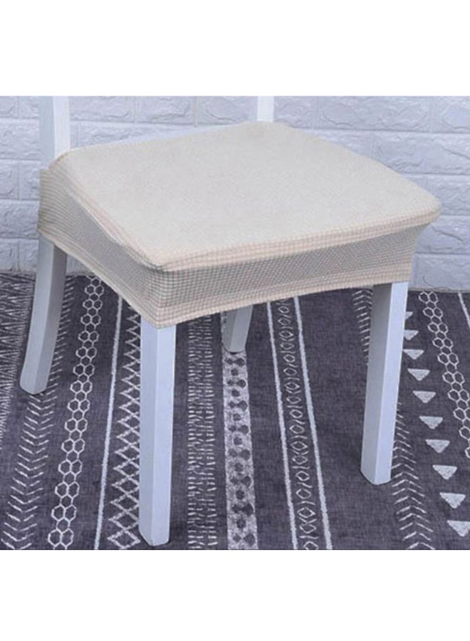 Nordic Style Waterproof Chair Cover Beige 35-48cm 