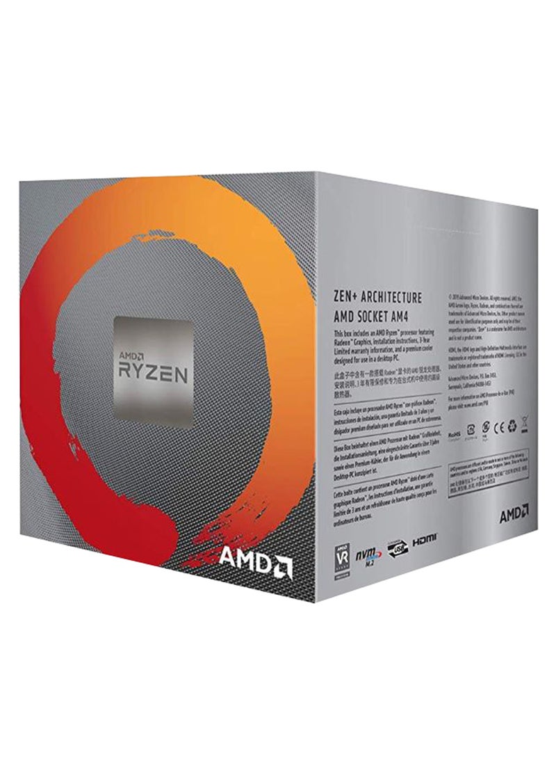 اي ام دي معالج رايزن إصدار 5 3400G متعدد الألوان - Image 2