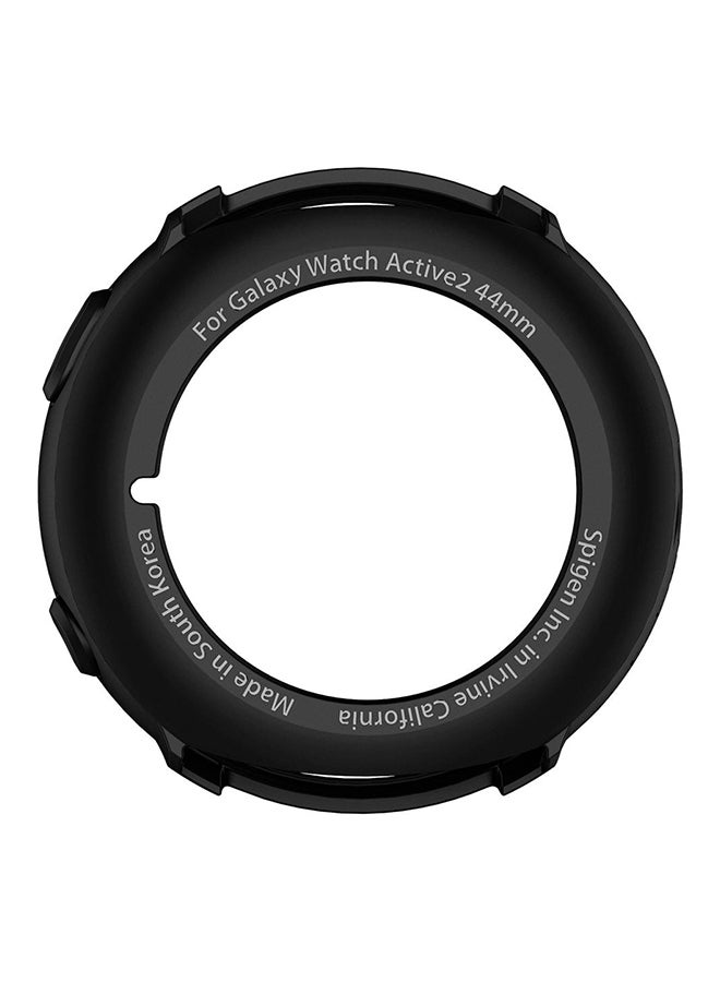 Spigen - Liquid Air Protective Cover Case For Samsung Galaxy Watch Active 2 Matte Black - Image 1
