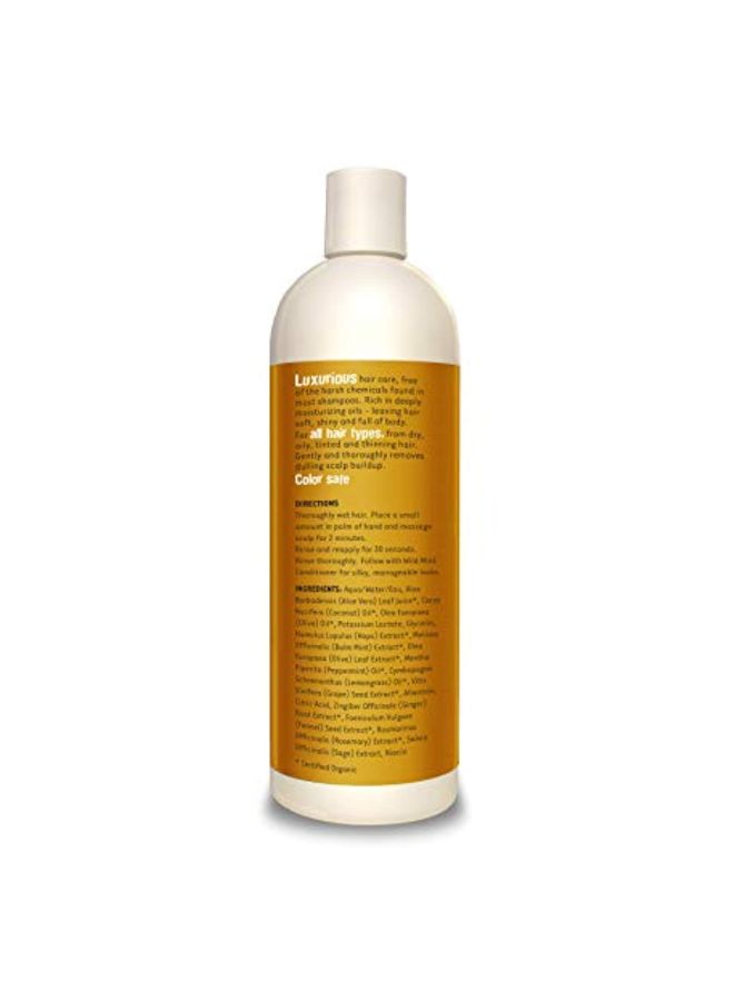 Organic Excellence - Revitalizing Hair Therapy Wild Mint Shampoo - Image 1