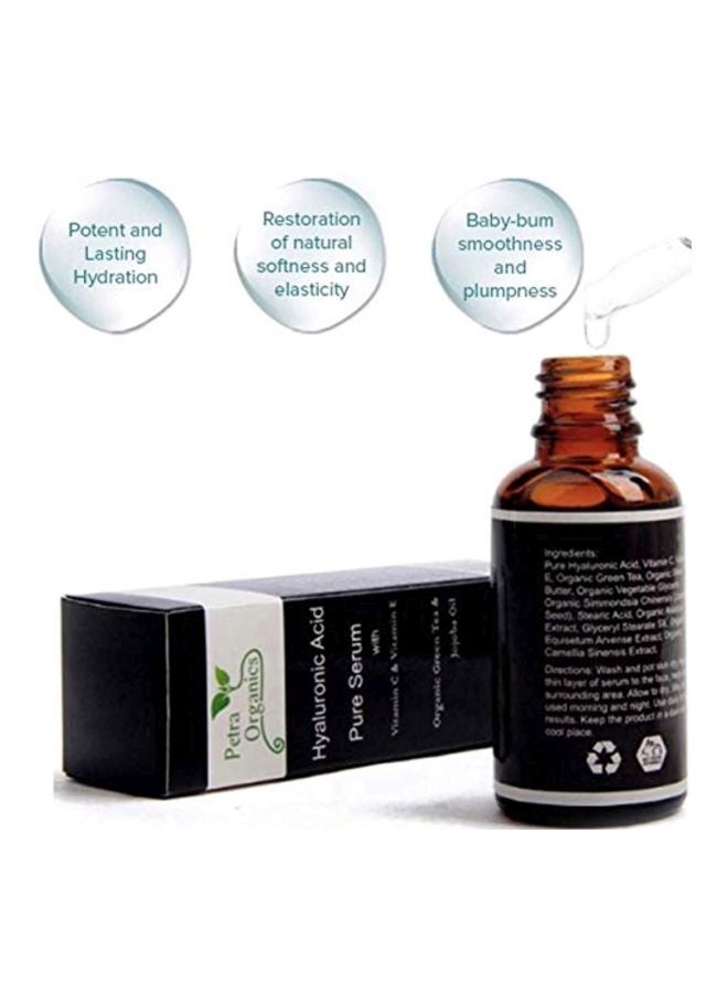 Petra Organics Hyaluronic Acid Pure Serum With Vitamin C And Vitamin E 30ml - Image 4
