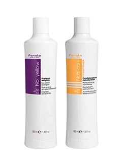 FANOLA No Yellow Shampoo And Nutricare Conditioner Set 350ml 