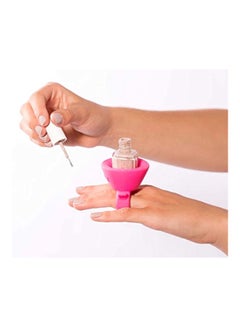 Tweexy Wearable Nail Polish Holder Bonbon Pink  - Image 4