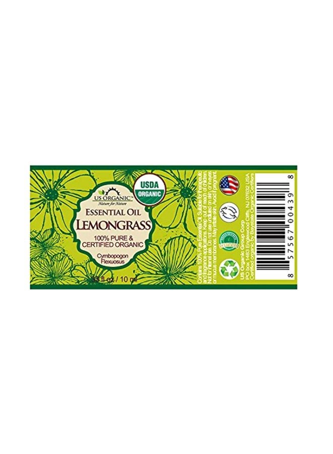 US Organic Lemongrass Essential Oil Clear - Image 2