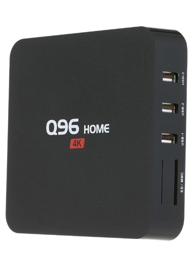 Android TV Set Top Box Q96 HOME Black - Image 1