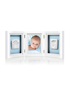 pearhead Handprint And Footprint Deluxe Photo Frame And Impression Kit  - Image 2