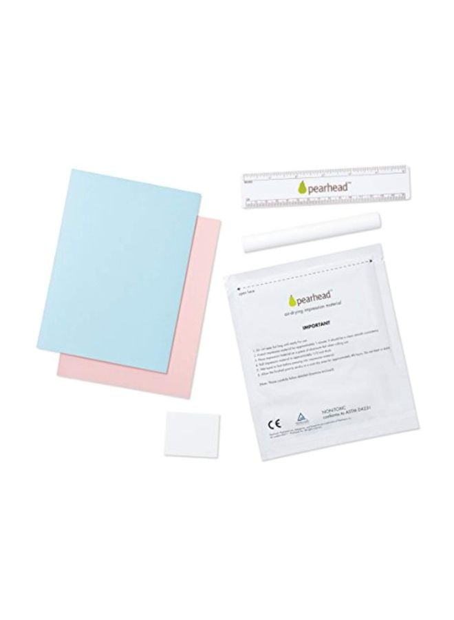 pearhead - Handprint And Footprint Deluxe Photo Frame And Impression Kit - Image 1