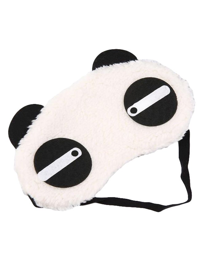 Jenna Straight Panda Sleeping Eye Mask White/Black - Image 2
