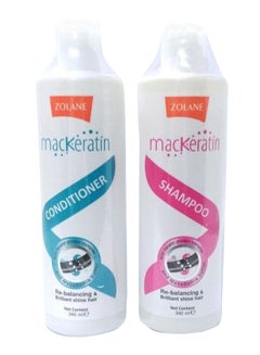 Lolane Mac Keratin Shampoo And Conditioner 