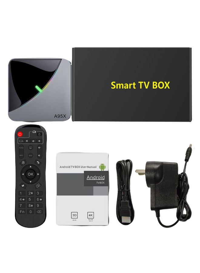 Decoding UHD 4K Smart TV Set Top Box With Accessory A95X F3 AIR Black/White  - Image 1