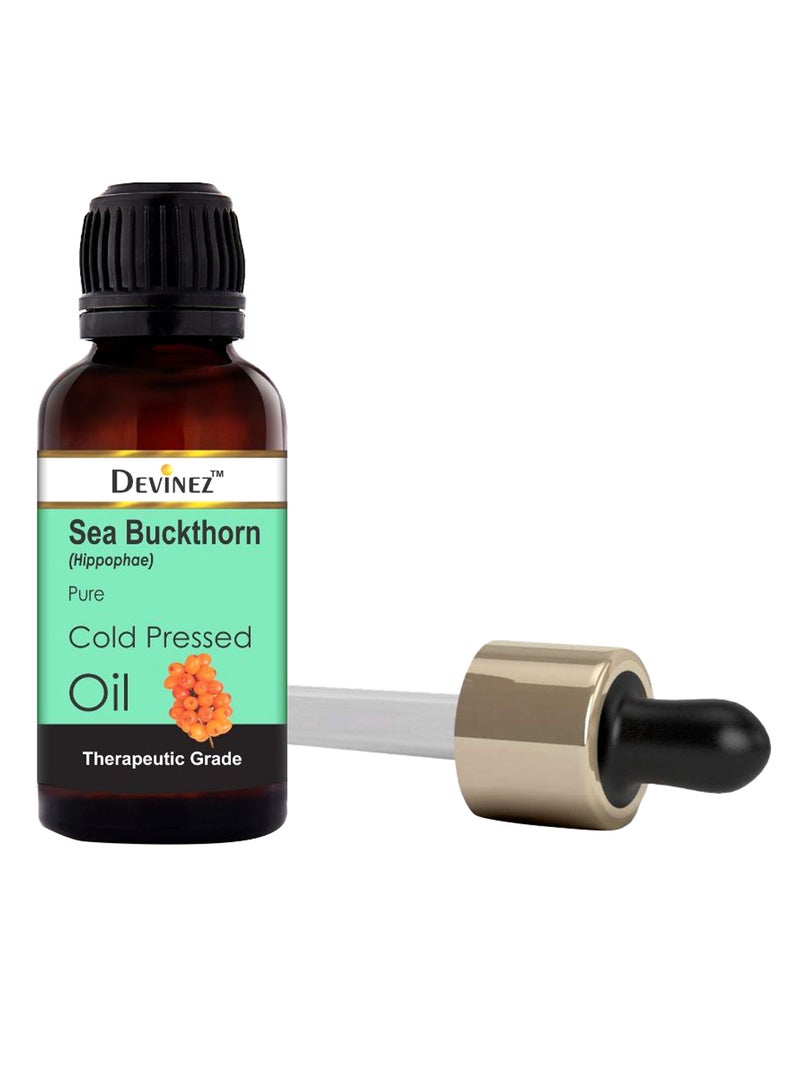 ديفينيز زيت نبق البحر النقي المعصور على البارد مع قطارة 15ملليلتر