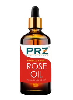 PRZ Natural And Pure Rose Oil 15ml 