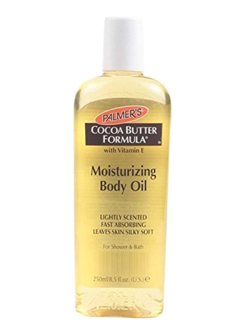 Cocoa Butter Formula Moisturizing Body Oil Yellow