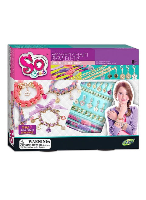 Knitted Bracelet Chains Set
