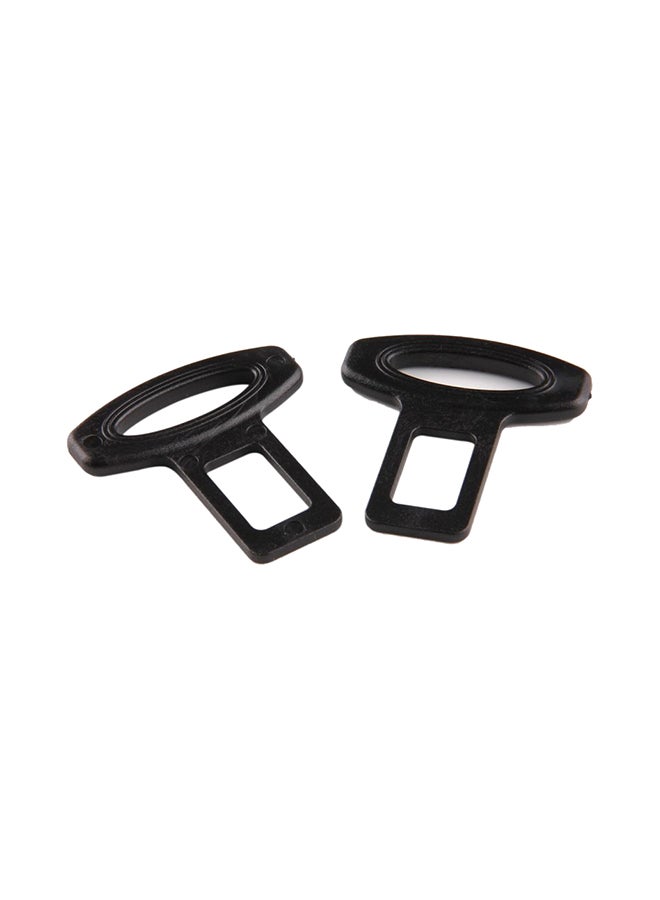 Generic 2-Piece Seat Belt Clip Small Safe Buckle Type Set