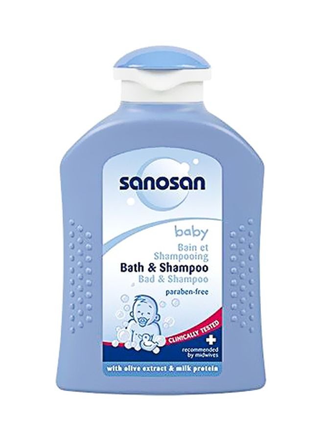 sanosan Baby Bath And Shampoo  - Image 1
