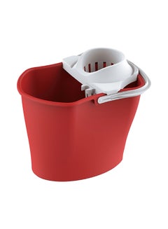 Mop Squeezer Bucket Red