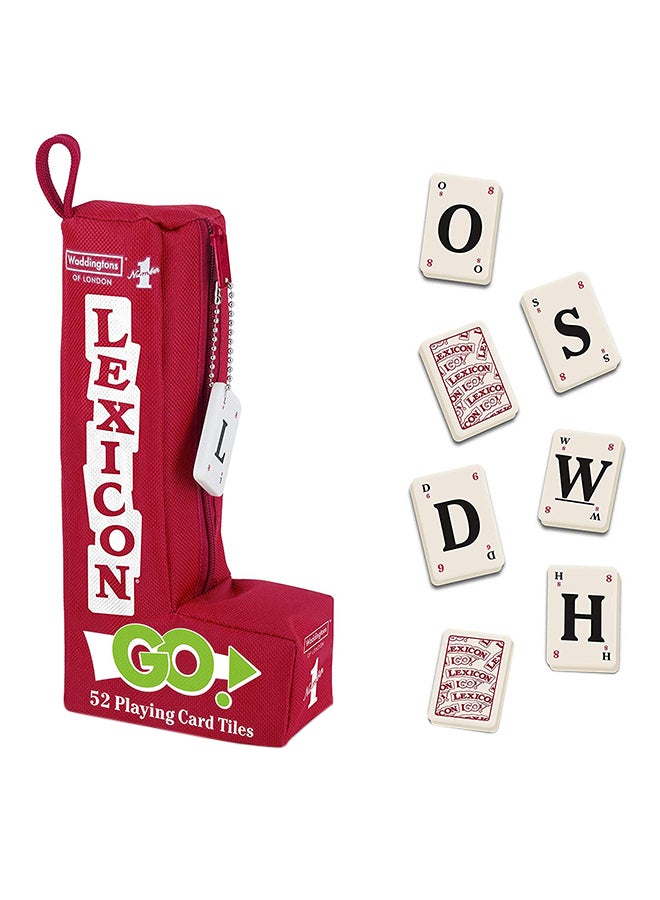 HASBRO - GAMING - Lexicon Go Word Card Game - Image 1