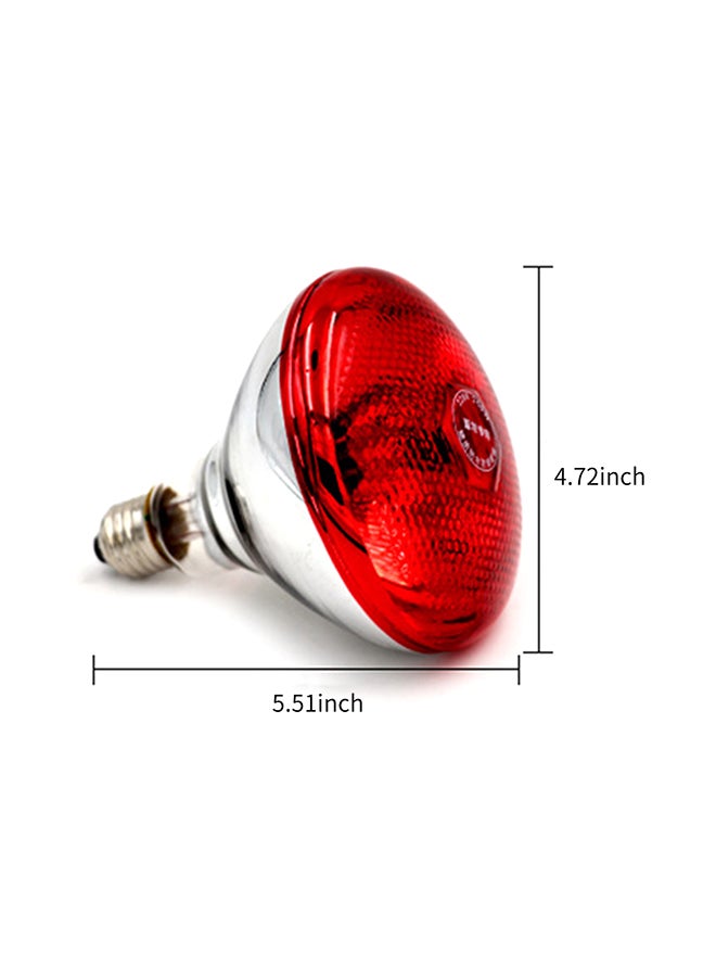 High Intensity Lamp Bulb Red  - Image 2