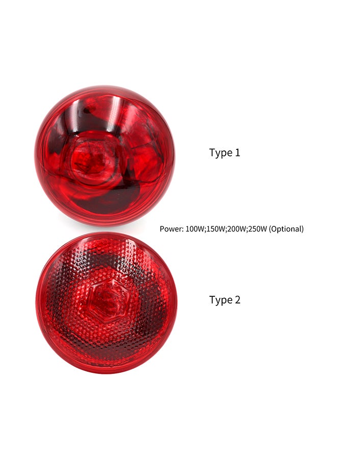 High Intensity Lamp Bulb Red  - Image 4