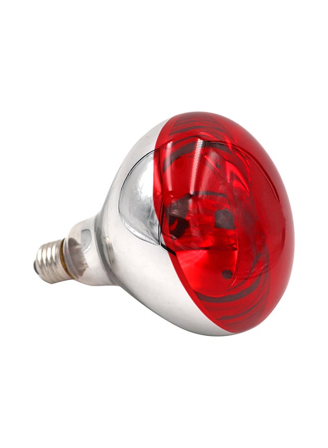 High Intensity Lamp Bulb Red/Silver - Image 1