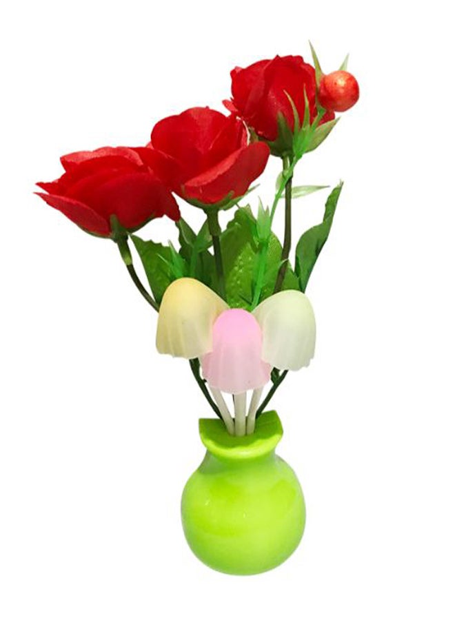 مصباح جداري LED بتصميم مقبس الزهرة متعدد الألوان 10سم