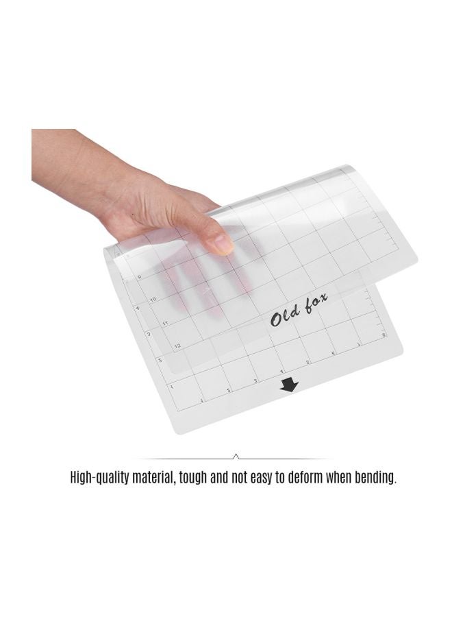 Replacement Cutting Mat With Measuring Grid White