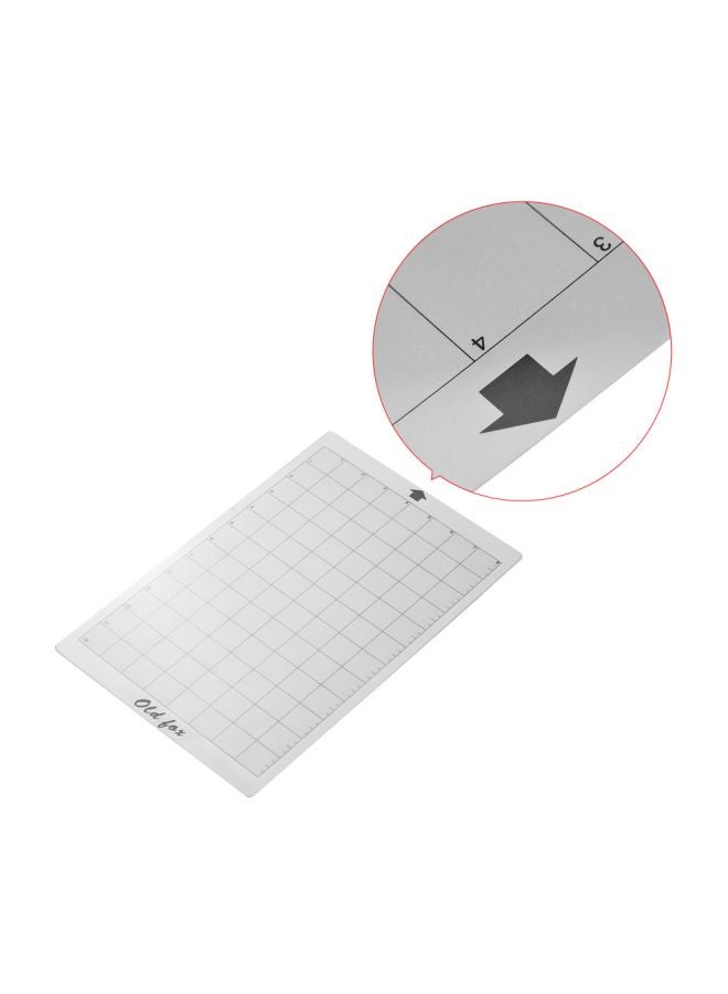Replacement Cutting Mat With Measuring Grid White