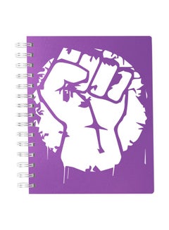 Purple/White