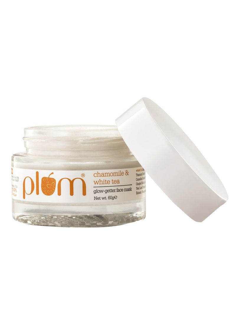 Plum - Chamomile And White Tea Glow Getter Face Mask 60ml - Image 1