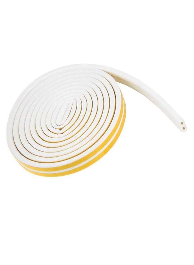 AIWANTO Self-Adhesive Door Sealing Strip Yellow/White 5meter  - Image 2