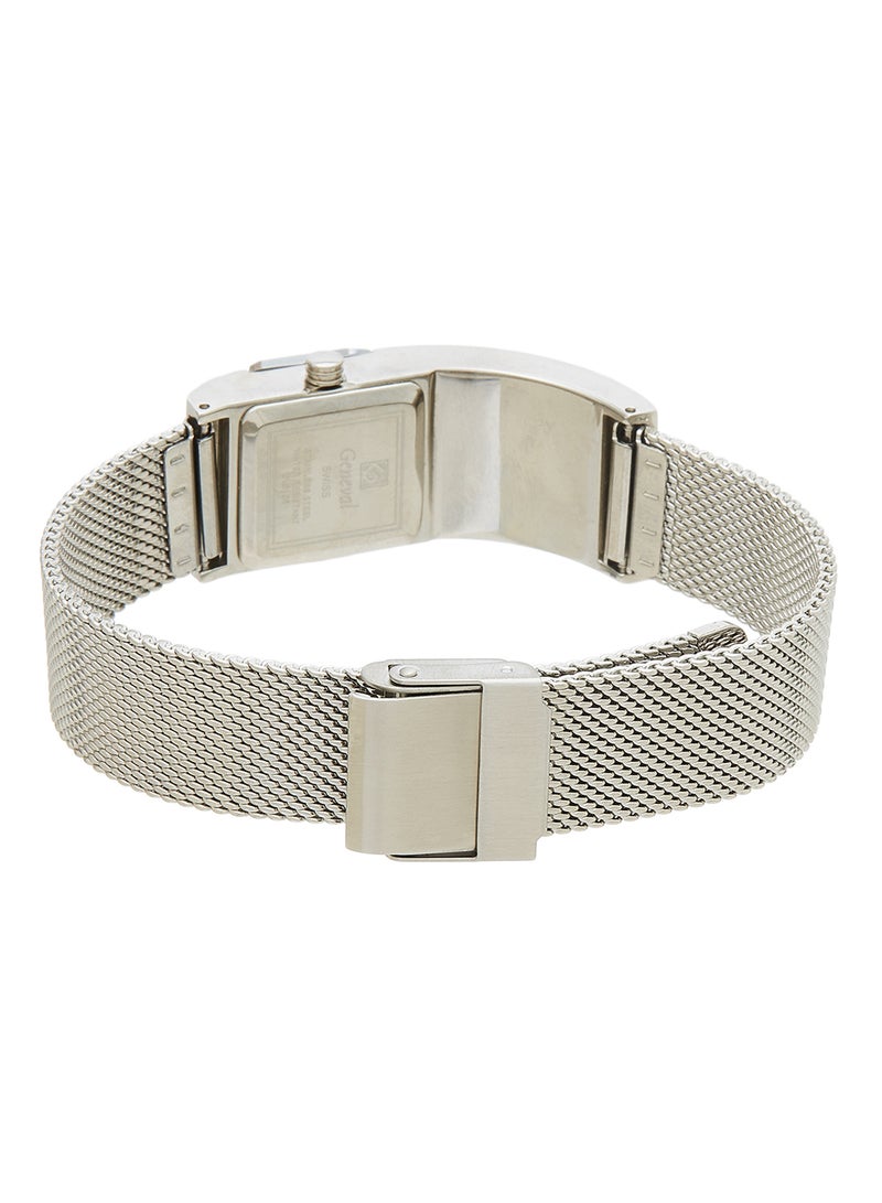 Geneval of Switzerland Women's Stainless Steel Analog Wrist Watch GLS124QWPP  - Image 3