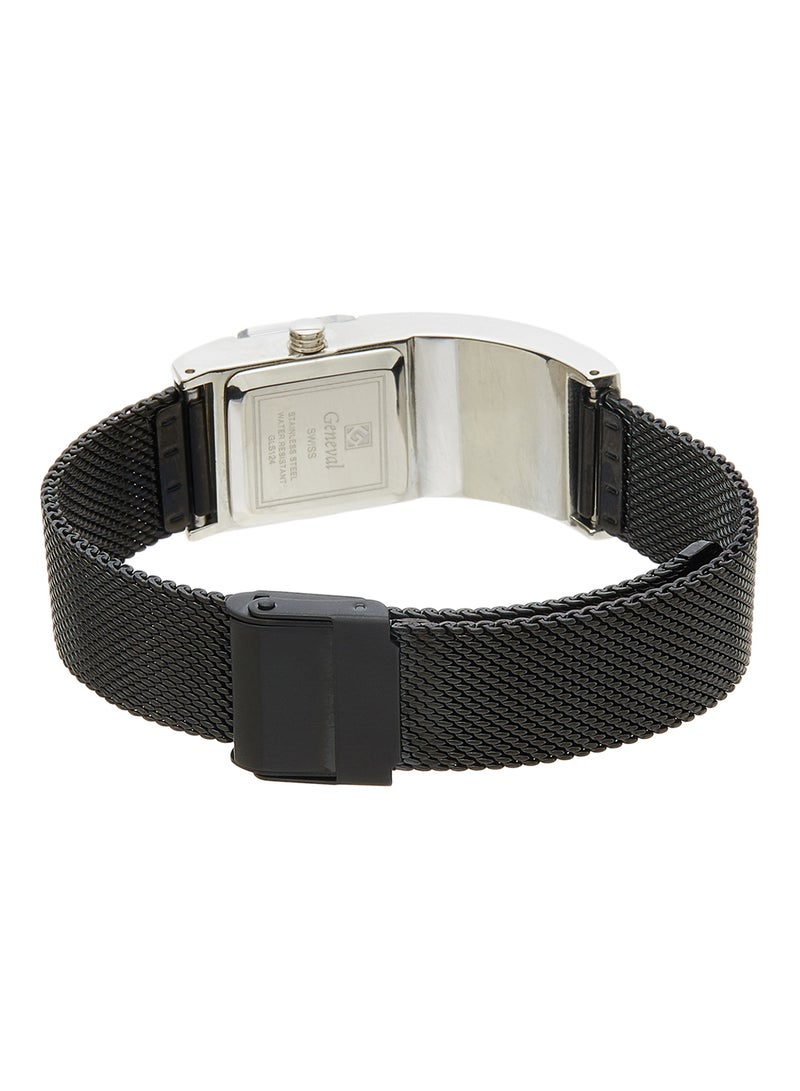Geneval of Switzerland Women's Stainless Steel Analog Wrist Watch GLS124QWBB  - Image 3