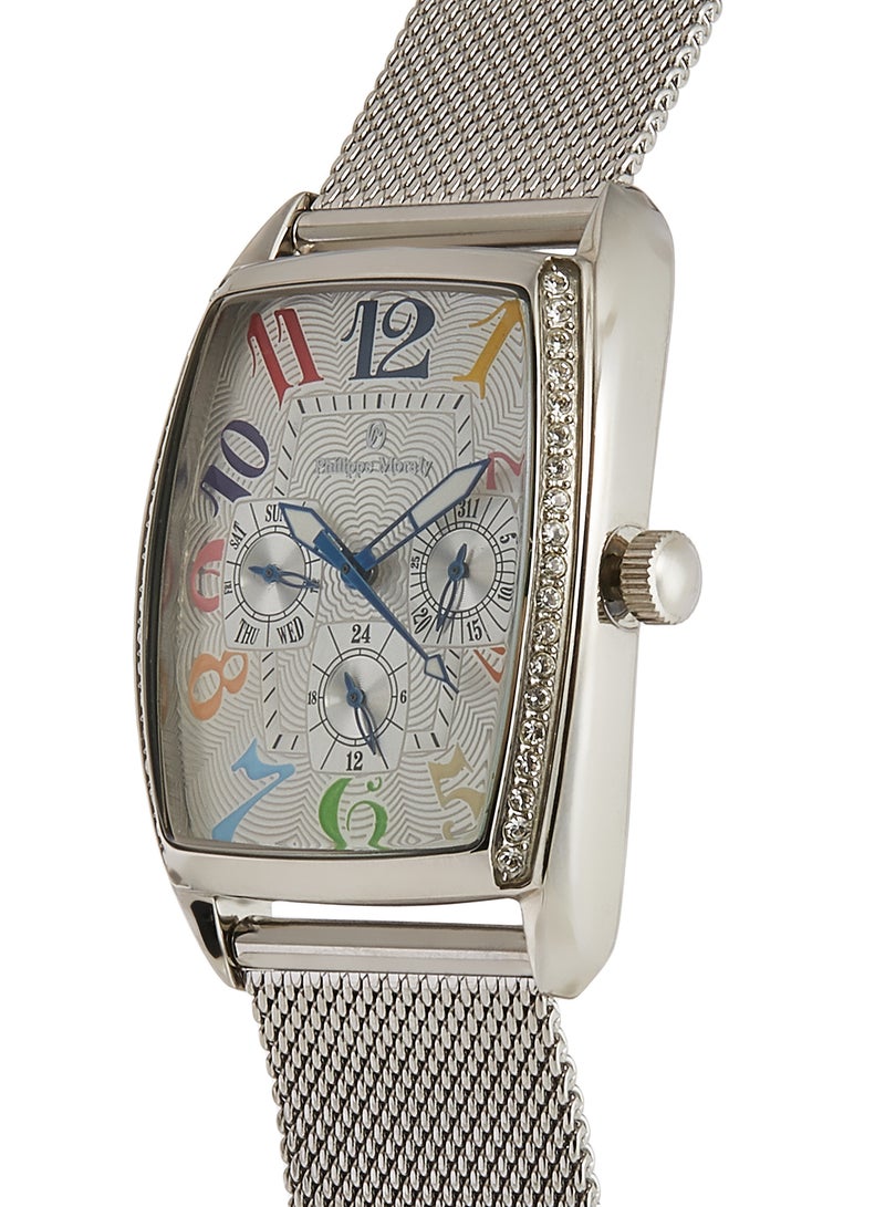 Philippe Moraly of Switzerland - Women's Stainless Steel Analog Wrist Watch LS1032QWW - Image 1