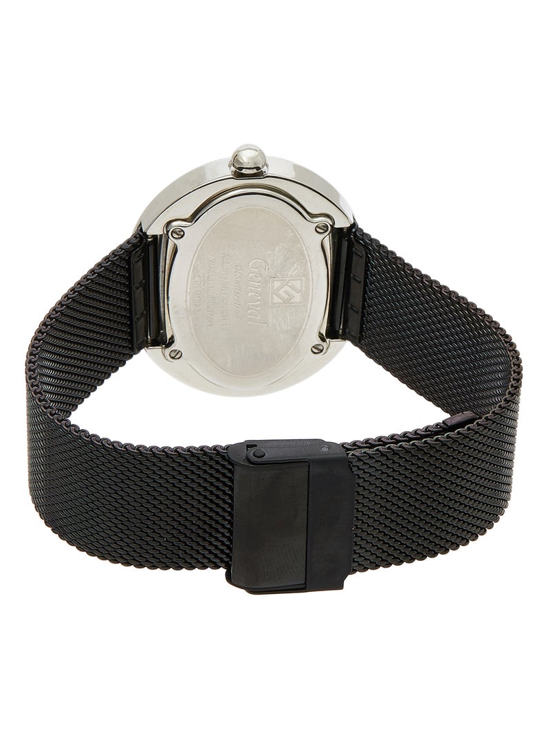 Geneval of Switzerland Women's Stainless Steel Analog Wrist Watch GLS132QWPWB  - Image 3