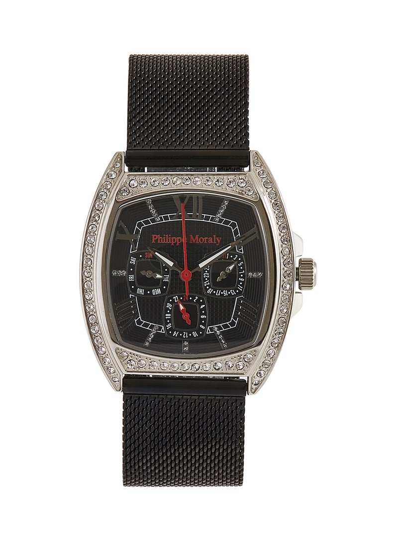 Philippe Moraly of Switzerland Women's Stainless Steel Analog Wrist Watch LS1140QWBB - Image 1