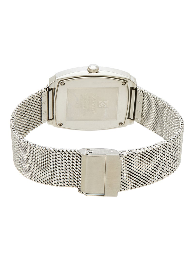 جينيفال من سويسرا ساعة يد بعقارب مصنوعة من الستانلس ستيل طراز GLS134QWPW للنساء - Image 3