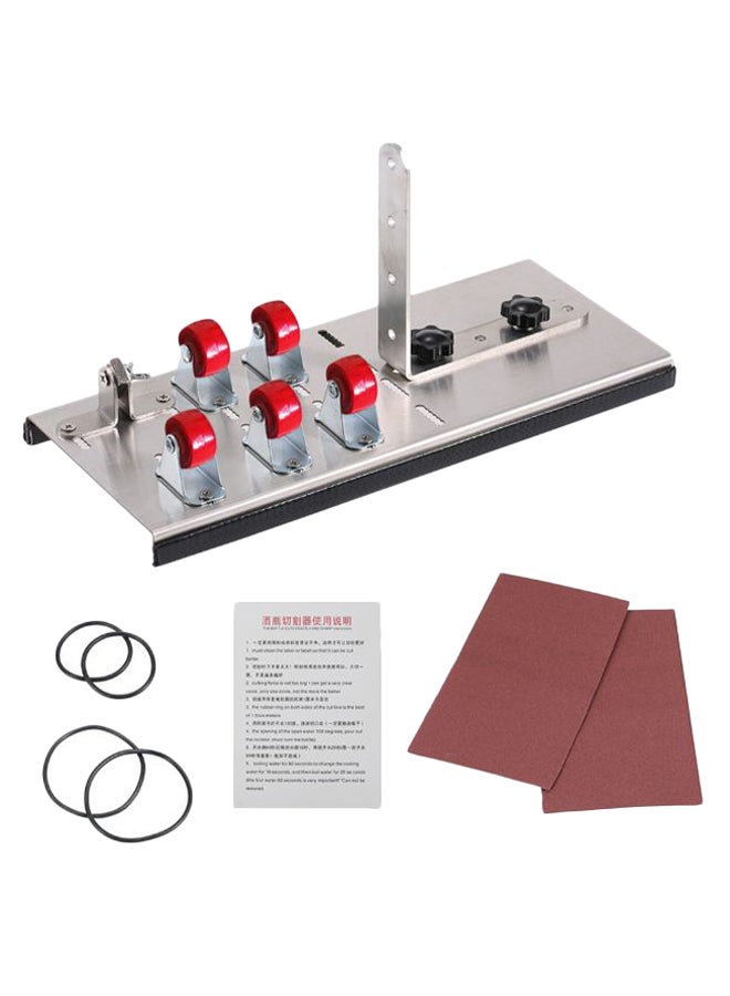 Adjustable Five Wheel Bottle Cutter With Accessory Multicolour 30X5X5cm 